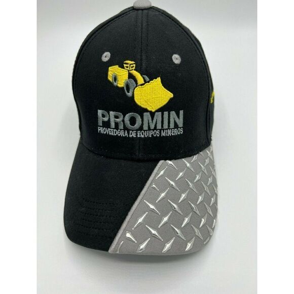 Explosion Caps Snapback Hat Mens Mining Spanish PROMIN Heavy Equipment - Picture 2 of 6